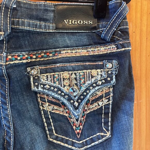 Vigoss 'The New York' Boot Cut Jeans - Size 10R - Picture 8 of 12